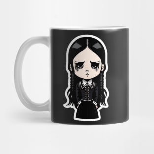 ADDAMS Family, Wednesday-inspired design, Mug